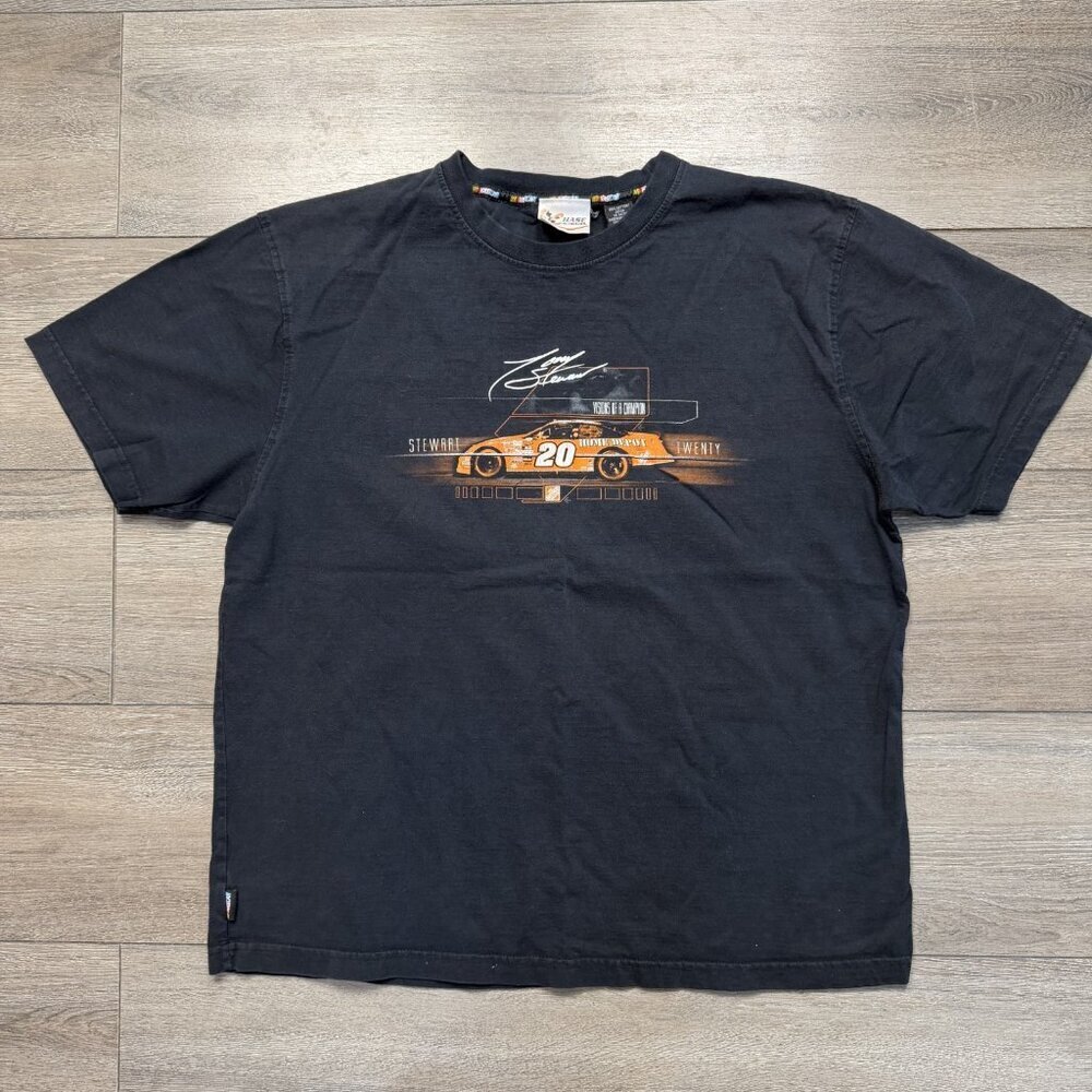 Tony Stewart #20 Home Depot Racing Shirt – Visions of a Champion – XL
